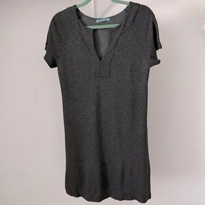 Bundle 3 for 50% off Y2K Velvet Brand Gray Stretch Knit Dress - Runs Small